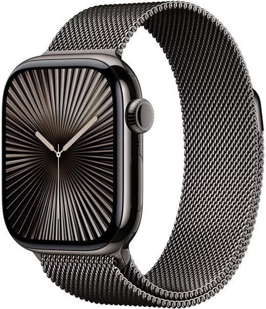APPLE WATCH SERIES 10 42MM NATURAL TITANIUM NATURAL MILANESE LOOP  + CELLULAR EU